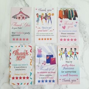 50 Thank You Cards